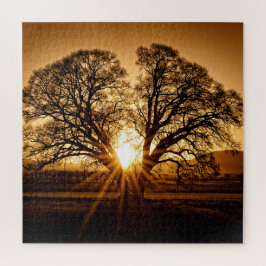 Puzzle La ráfaga del atardecer - 20x20 - 676 pcs.