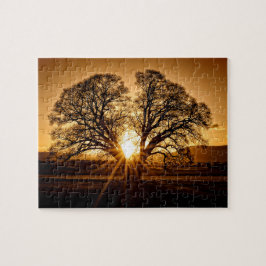 Puzzle La ráfaga del atardecer - 8x10 - 110 pcs