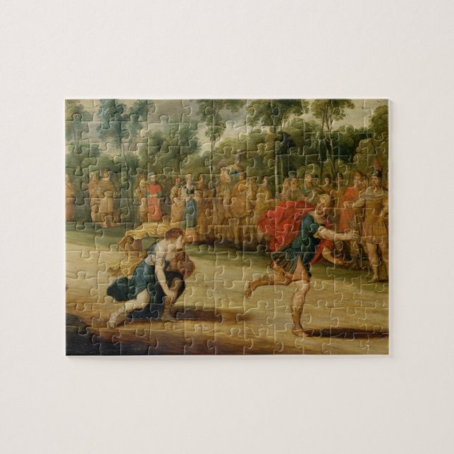 Puzzle La raza de Atalanta y de Hippomenes (aceite en el (Horizontal)