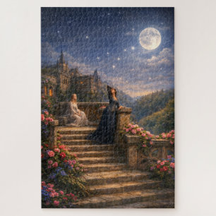Puzzle La Reina Ginebra Mirando Las Estrellas