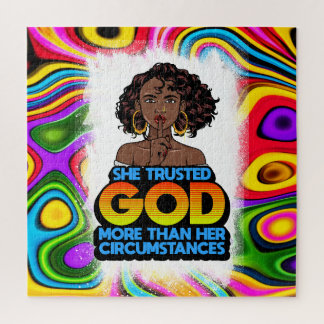 Puzzle La reina negra melanin poppin sista afirmación amo