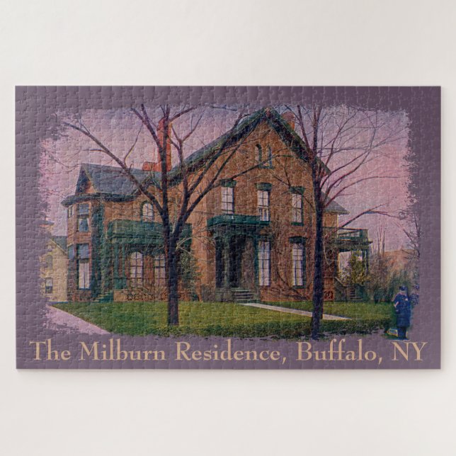 Puzzle La residencia Milburn - Búfalo, nuevo gran rompeca (Horizontal)