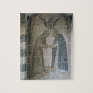 Puzzle La reunión de St Dominic y de St Francis (fresco
