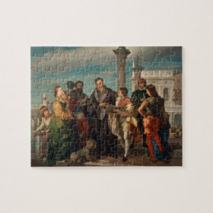 Puzzle La reunión entre Titian (1488-1576) y Verones