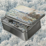 Puzzle La ruptura del hielo de Claude Monet<br><div class="desc">El Romper el Hielo (1880) de Claude Monet es un bonito cuadro de arte impresionista de época con hielo rompiendo en el río Sena cerca de Vétheuil, al oeste de París, Francia. Sobre el artista: Claude Monet (1840-1926) fue fundador del movimiento de pintura impresionista francés, donde la mayoría de sus...</div>