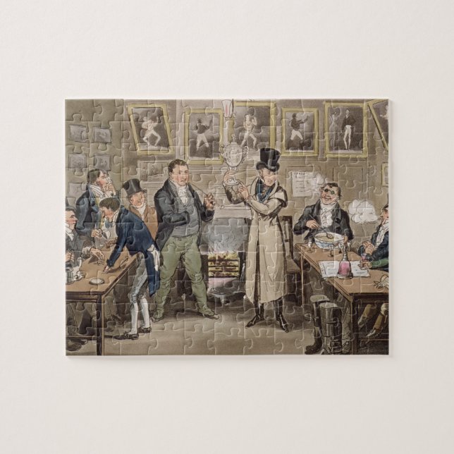 Puzzle La sala de Cribb: Tom que introduce Jerry y la (Horizontal)