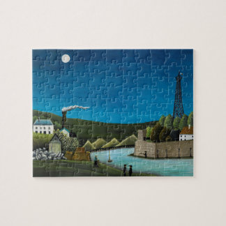 Puzzle La Seine a Suresnes por Henri Rousseau, arte vinta
