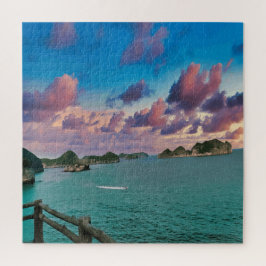 Puzzle La serenidad costera de Cat Ba Vietnam