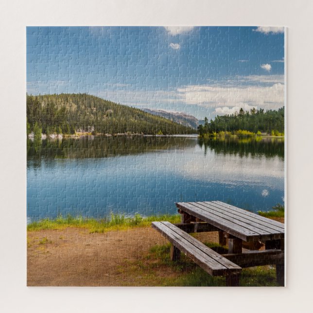 Puzzle La serenidad de Lakeside (Vertical)