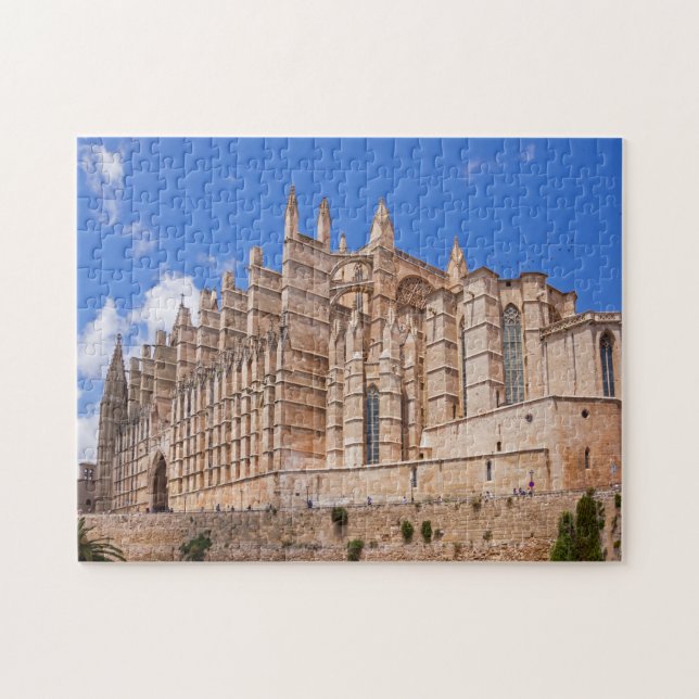 Puzzle La Seu, la Catedral de Palma de Mallorca - España (Horizontal)