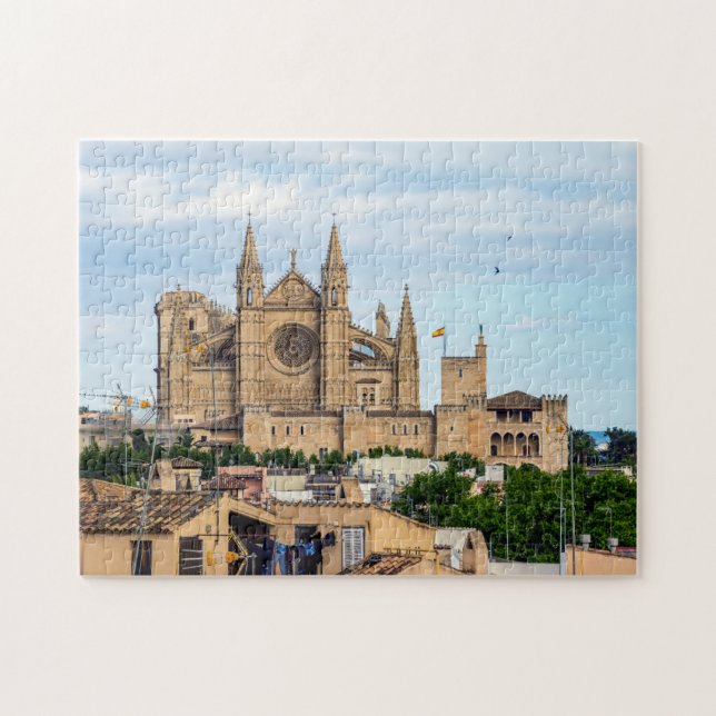 Puzzle La Seu, la Catedral de Palma de Mallorca - España (Horizontal)