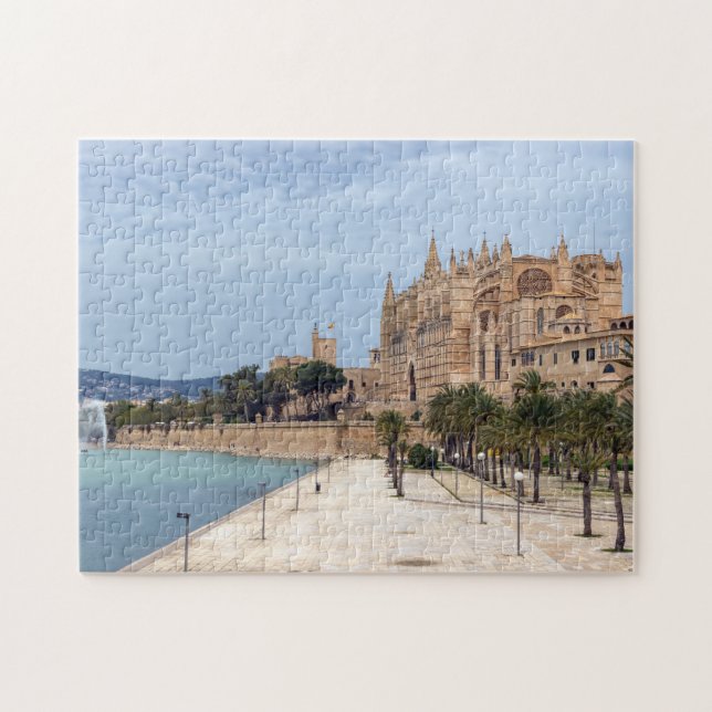 Puzzle La Seu, la Catedral de Palma de Mallorca - España (Horizontal)