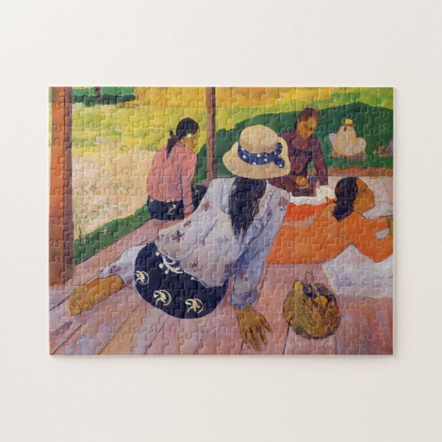 Puzzle La siesta - Paul Gauguin (Horizontal)