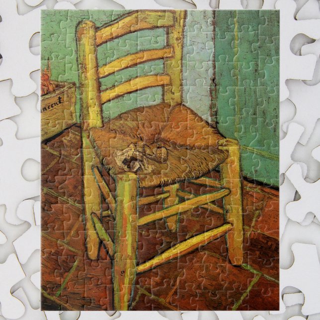 Puzzle La silla de Vincent con su cuerda por Vincent van  (Subido por el creador)
