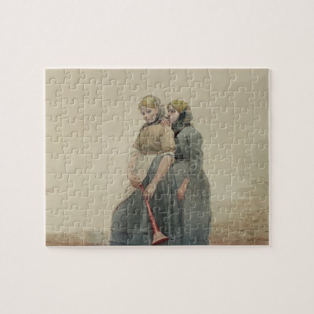 Puzzle La sirena de niebla, 1883 (w/c) (Horizontal)