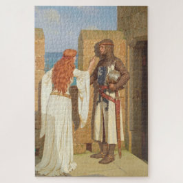 Puzzle La sombra del caballero (de Edmund Blair Leighton)