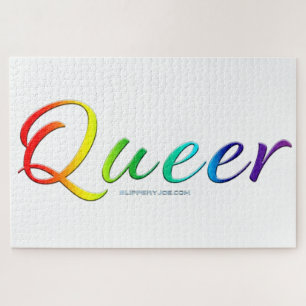 Puzzle La suave palabra expresiva única y rara de Slipper