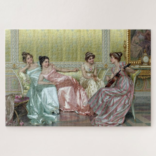 Puzzle La tarde de Vittorio Reggianini (Horizontal)