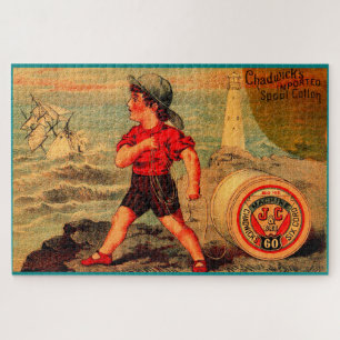 Puzzle La tarjeta comercial victoriana Chadwick's Importe