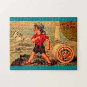 Puzzle La tarjeta comercial victoriana Chadwick's Importe