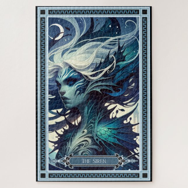 Puzzle La tarjeta Siren Tarot (Vertical)