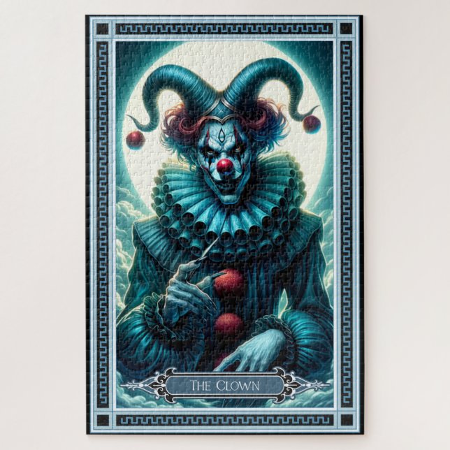 Puzzle La tarjeta Tarot de payaso (Vertical)