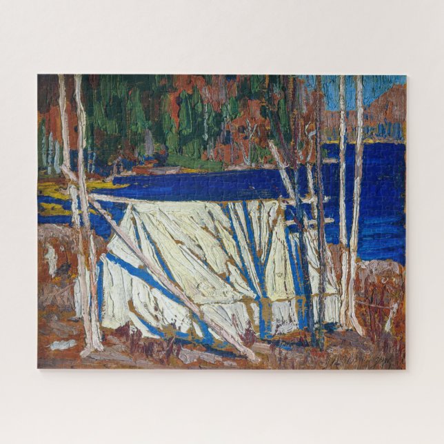 Puzzle La tienda | Tom Thomson | (Horizontal)