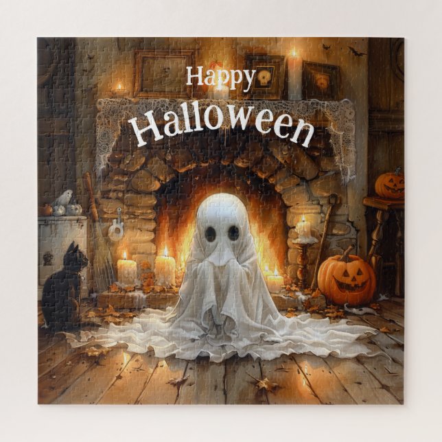 Puzzle La Tierra de Halloween de Haunts (Vertical)