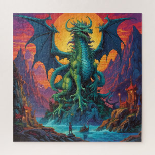 Puzzle La tierra es el dragón