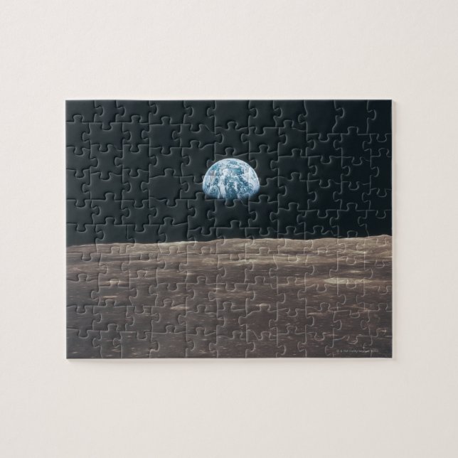 Puzzle La Tierra Vista desde la Luna (Horizontal)