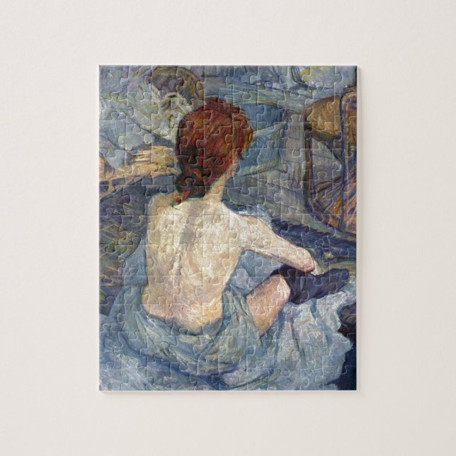 Puzzle La Toilette Rousse - Pintura Toulouse-Lautrec (Vertical)