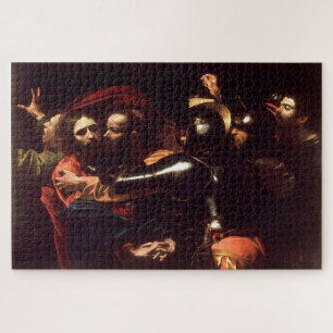 Puzzle La toma de Cristo (1602) por Caravaggio