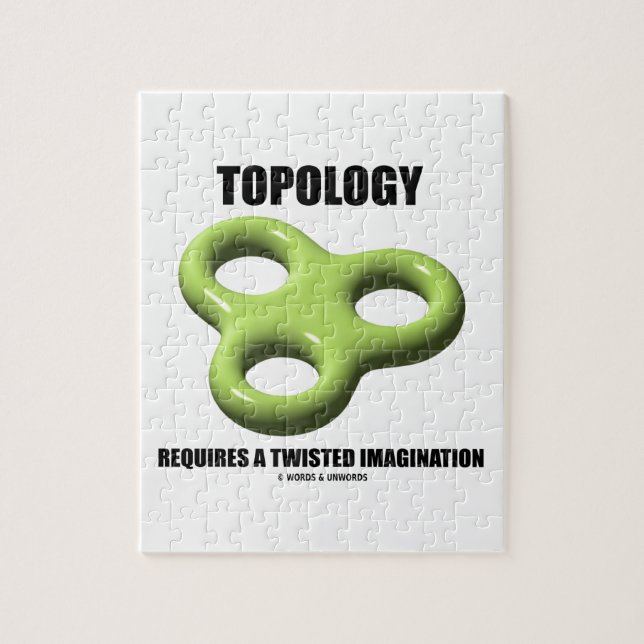 Puzzle La topología requiere un toroide torcido de la (Vertical)