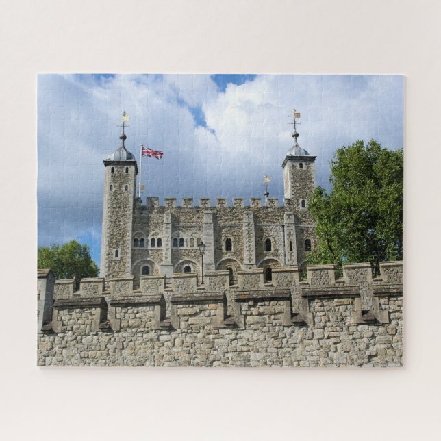 Puzzle La Torre Blanca - Torre de Londres - 16 x 20 pulga (Horizontal)