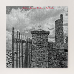 Puzzle La Torre de Old Kilcullen. Saludos de Navidad