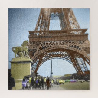 Puzzle La Torre Eiffel, como no la has visto antes.