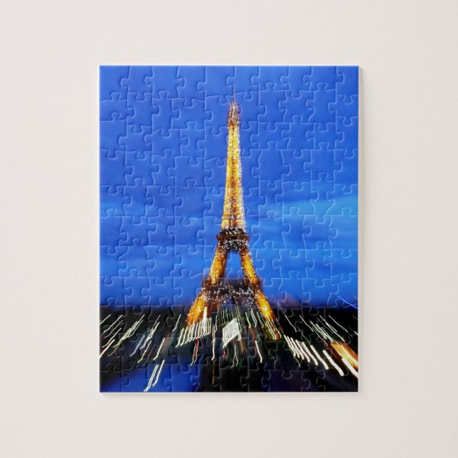 Puzzle La Torre Eiffel de París Francia (Vertical)
