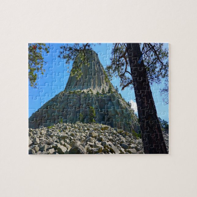 Puzzle La Torre Wyoming del Diablo (Horizontal)