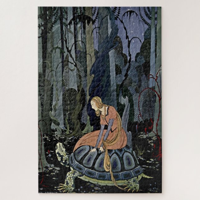 Puzzle “La Tortuga Negra” de Virginia Frances Sterrett (Vertical)