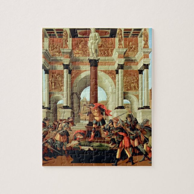 Puzzle La Tragedia de Lucrecia de Sandro Botticelli (Vertical)