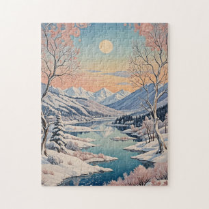 Puzzle La tranquilidad del invierno