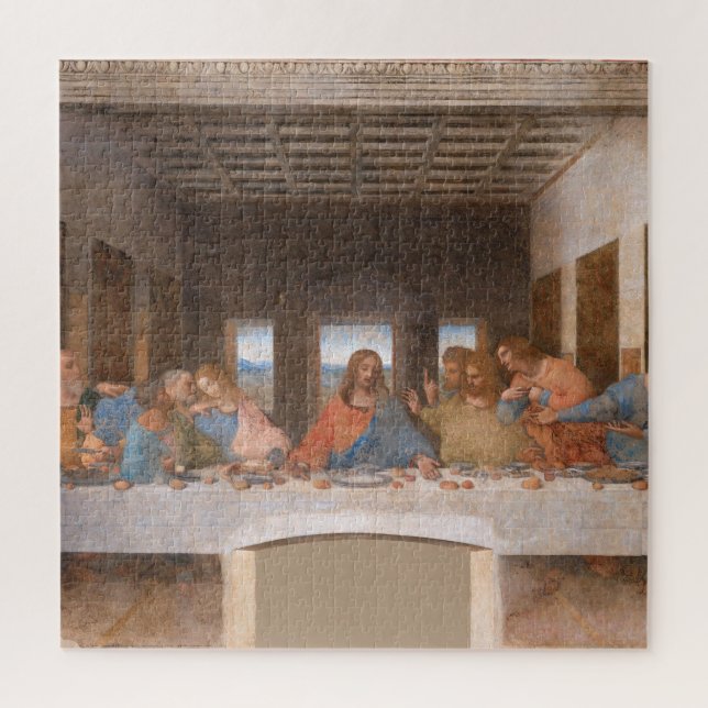 Puzzle La última cena de Leonardo Da Vinci (Vertical)