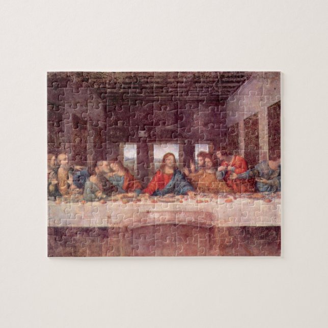 Puzzle La última cena de Leonardo da Vinci (Horizontal)