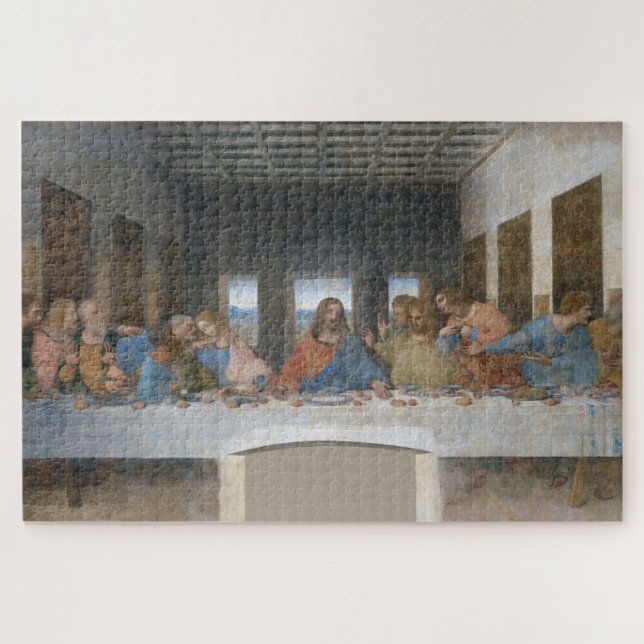 Puzzle La última cena, Leonardo da Vinci (Horizontal)
