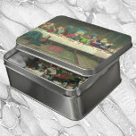 Puzzle La última cena originalmente de Leonardo da Vinci<br><div class="desc">Ilustracion vintage de la época renacentista de arte fino pintura de la última cena de Leonardo da Vinci. La Última Cena fue la última comida que Jesucristo compartió con sus doce apóstoles y discípulos antes de su muerte. La Última Cena retrata específicamente la reacción dada por cada apóstol cuando el...</div>