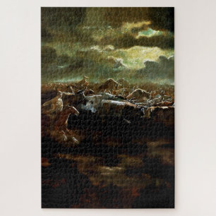 Puzzle “La última resistencia” Arte occidental de Charles
