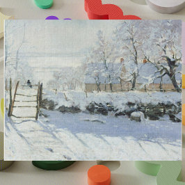 Puzzle La urraca de Claude Monet