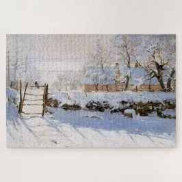 Puzzle La Urraca (Escena Invernal Nevada) (por Claude Mon