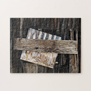 Puzzle La ventana de la vieja casa de madera