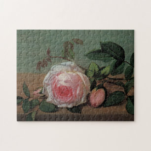 Puzzle La vida de las flores en un borde